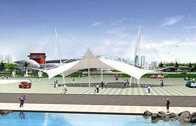 景觀(guān)張拉膜