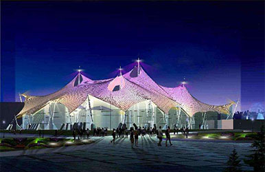 景觀(guān)張拉膜